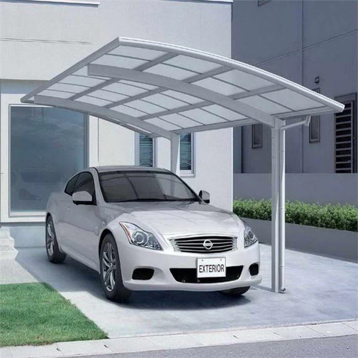 Klassisk polycarbonat carport