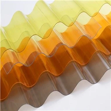 Slagfast profileret polycarbonat tagplade