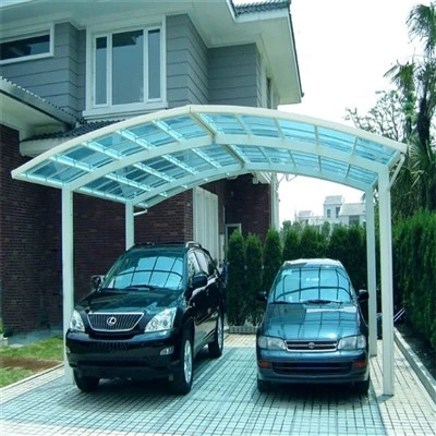 UNQ stærk vindafvisende polycarbonat Carport Shelter Indkørselsdæksel